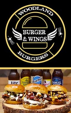 Woodland Burgers and Wings